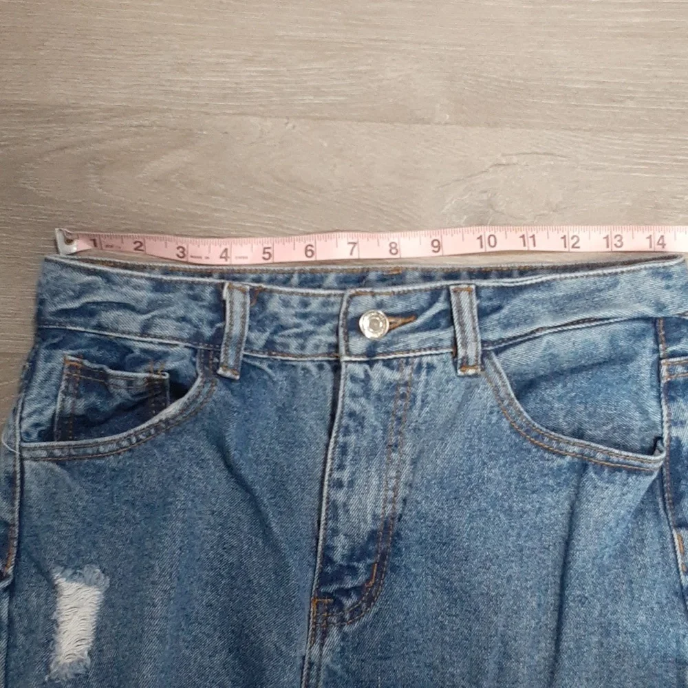 SHEIN distressed jeans